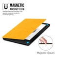 thumbnail image 6 of Ayotu Fabric Case for All-New Kindle 10th Gen 2019 Release Only - Thinnest&Lightest Smart Cover with Auto Wake/Sleep - Support Back Cover adsorption -(Not Fit Kindle Paperwhite 10th Gen 2018), Yellow, 6 of 7