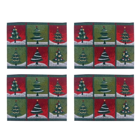

Randolph Christmas Decoration Christmas Placemats Family Table Placemats Oil Proof Mat