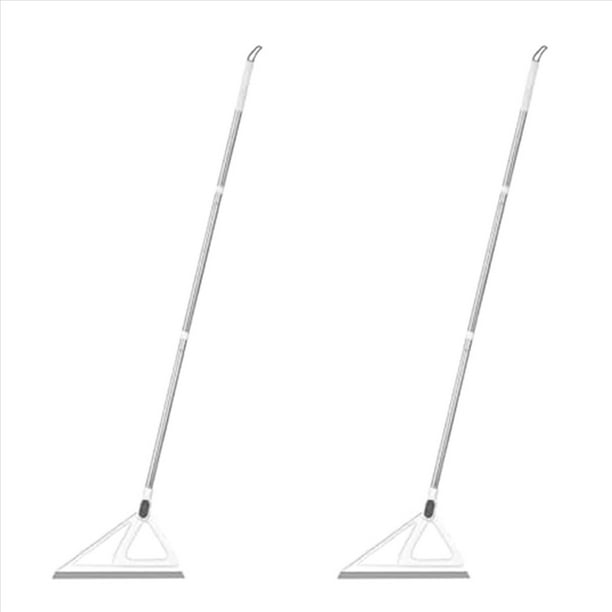 2X Escoba Mágica Multifunción, Escoba Escobilla para Suelo, Escoba de Goma, Escoba de Silicona para Limpieza de Suelos
