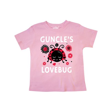 

Inktastic Valentine s Day Guncle s Lovebug Gift Toddler Boy or Toddler Girl T-Shirt