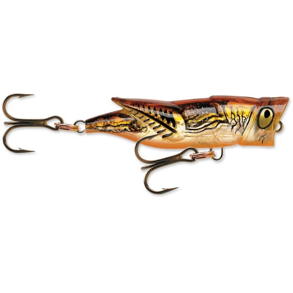 Storm Hopper Popper 1 1/2" Topwater Fishing Lure 1/16oz Phantom Orange