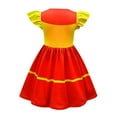 thumbnail image 2 of Girls Moon Sun Clown Costume Dress Halloween Cosplay Cartoon Outfits for 2-10 Years, 2 of 7