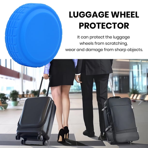 8 Housses De Protection Pour Roues De Valise - Violet, Neuf, Marque Uxcell