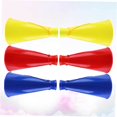 thumbnail image 3 of FUTUREORYY 6 Pcs Trompette pour Cheerleaders pour Match Sportif et Concert Rouge Jaune Bleu Plastique pour Fête, 3 of 8