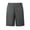 GrayF0519&06, variant on Men Golf Shorts Button Straight Leg Men's Bermuda Shorts Lightweight Breathable Casual Summer Outdoor Workout Mens Athletic Shorts with Pockets Black L