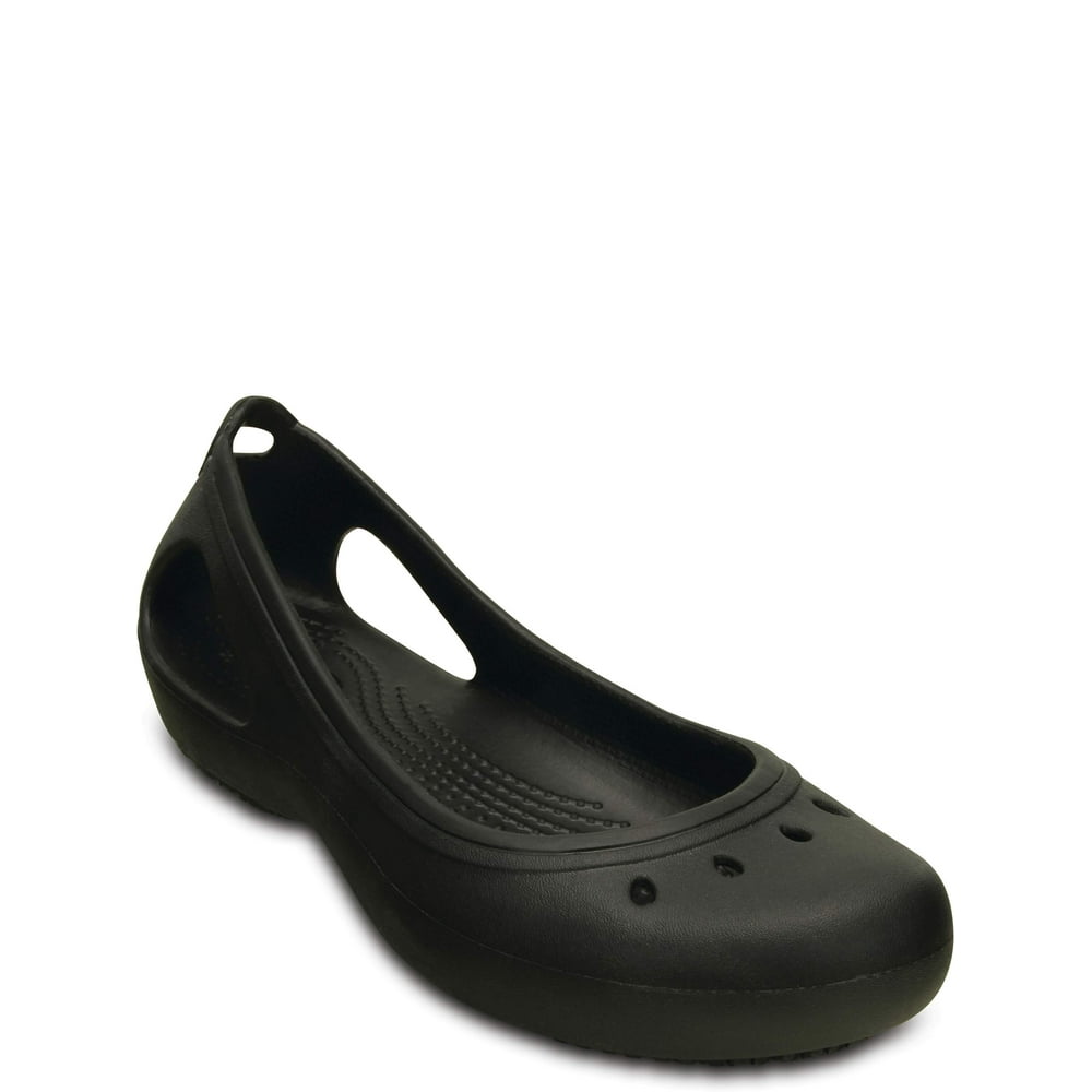 women's crocs at work flat