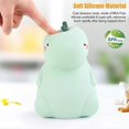 thumbnail image 5 of Dinosaur Night Light for Kids, Cute Color Changing Silicone Baby Night Light with Touch Sensor, Portable Rechargeable LED Bedside Nursery Lamp for Tod, 5 of 5