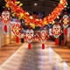 thumbnail image 5 of 7 Piezas año Chino Guirnalda Colgante Decoración Dragón Cartón Tela No Tejida Ornamento para Celebración Primavera Puerta Frontal Salón Fondo Danza del león, 5 of 6