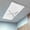 White, variant on Ice Hockey Fluorescent Light Covers, Modern Minimalist Ball Sports Game Art Magnetic Light Covers for Ceiling Lights, Fluorescent Ceiling Shade Filters for Classroom Bedroom Office 4x2Ft x 4PCS