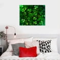 thumbnail image 5 of ARISTURING St. Patrick's Day Wall Art Prints Lucky Shamrock Clover Gnome Rainbow Canvas Print Watercolor Green Irish Painting Wall Decor for Home Gallery Living Room Bedroom,Colorful,Print, 5 of 5