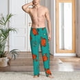 thumbnail image 2 of Pofeuu Colorful Crab Print Men's Pajama Pants, Soft Lounge Pajama Pants with big pockets for Men Plaid Pj Bottoms-Large, 2 of 6
