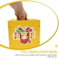 thumbnail image 3 of CIMAXIC Party Lottery Box Square Raffle Ball Game Box Plastic Storage Ticket Box for Party,8.07"X8.07"X7.87", 3 of 5