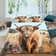 thumbnail image 3 of Funda De Edredón Flores Funda De Edredón King Chic Cattle Juegos De Cama Funny Bull Cows, 3 of 6