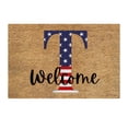 thumbnail image 2 of ViLaViDeca 4th Of July Door Mat Patriotic Doormat Entryway Rug Welcome Independence Day Doormat Stain And Fade Patriotic Decor Welcome Outdoor Mat Decorative For Home, 2 of 4