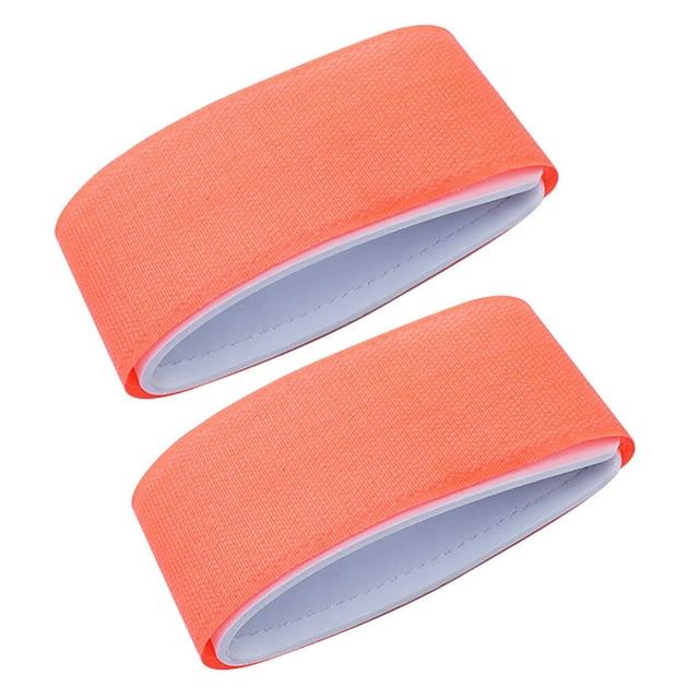 pitrice 1 Paire de Sangles Porte-Skis Outil de Fixation pour Planche à Neige Bande EVA Réglable Sangle de Fixation pour Planche à Ski, Orange
