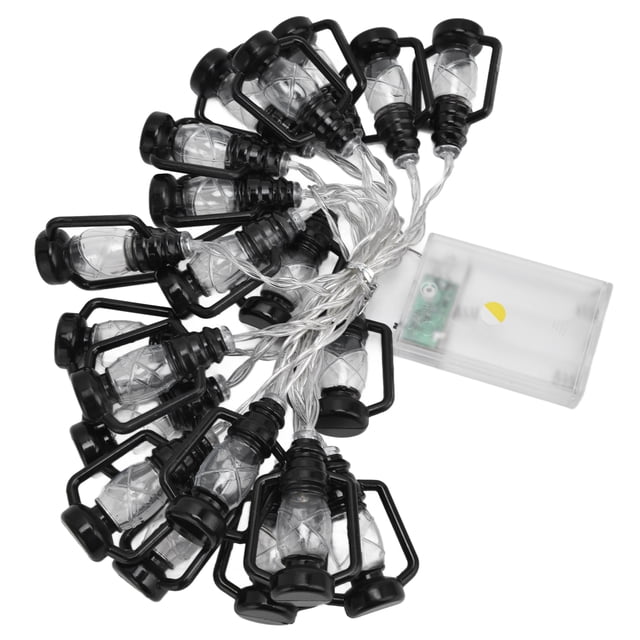 Guirnalda de luces, 20 luces LED de 9,8 pies para decoración de festivales, cadena de luces para jardín, máxima comodidad