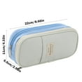 thumbnail image 2 of Tyidzon Large Capacity Pencil Pouch with Compartments, Multi-Slot Pen Pencil Case Bag Office Supplies Organizer for Teen Girls, Women, Adults, 2 of 6