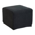 thumbnail image 1 of Funda Cuadrada para , Reposapiés, Taburete de Almacenamiento Ligero Y Suave, Taburete de Moda, Funda Protectora para para El Hogar. Negro, 1 of 8