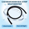 thumbnail image 4 of 1Pair Car Rear Door Seal 1090509-00-D 1090508-0-D for Tesla Model 3, 4 of 5