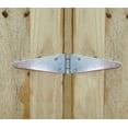 thumbnail image 2 of Bulldog Hardware 4 in. Heavy Duty Strap Hinge, Zinc Plated, 2 of 8