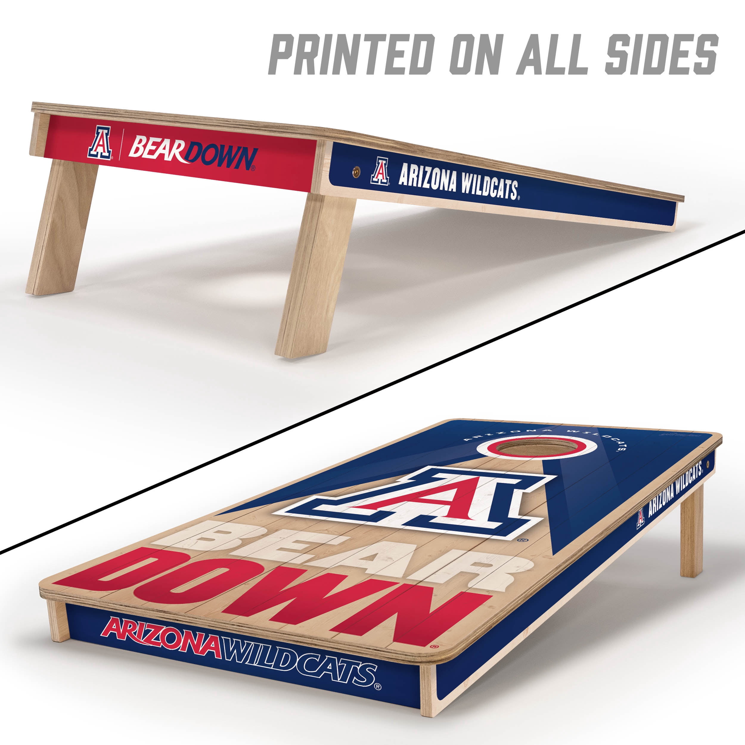YouTheFan NCAA Arizona Wildcats 2x4 Slogan Series Cornhole
