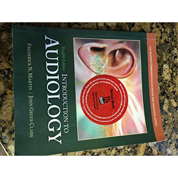 Pre-Owned Introduction to Audiology (Paperback) 9780133491463