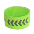 thumbnail image 4 of Correas reflectantes para piernas y tobillos, muñequera deportiva nocturna para caminar de noche, verde JShteea  Accesorios para bicicletas, 4 of 6