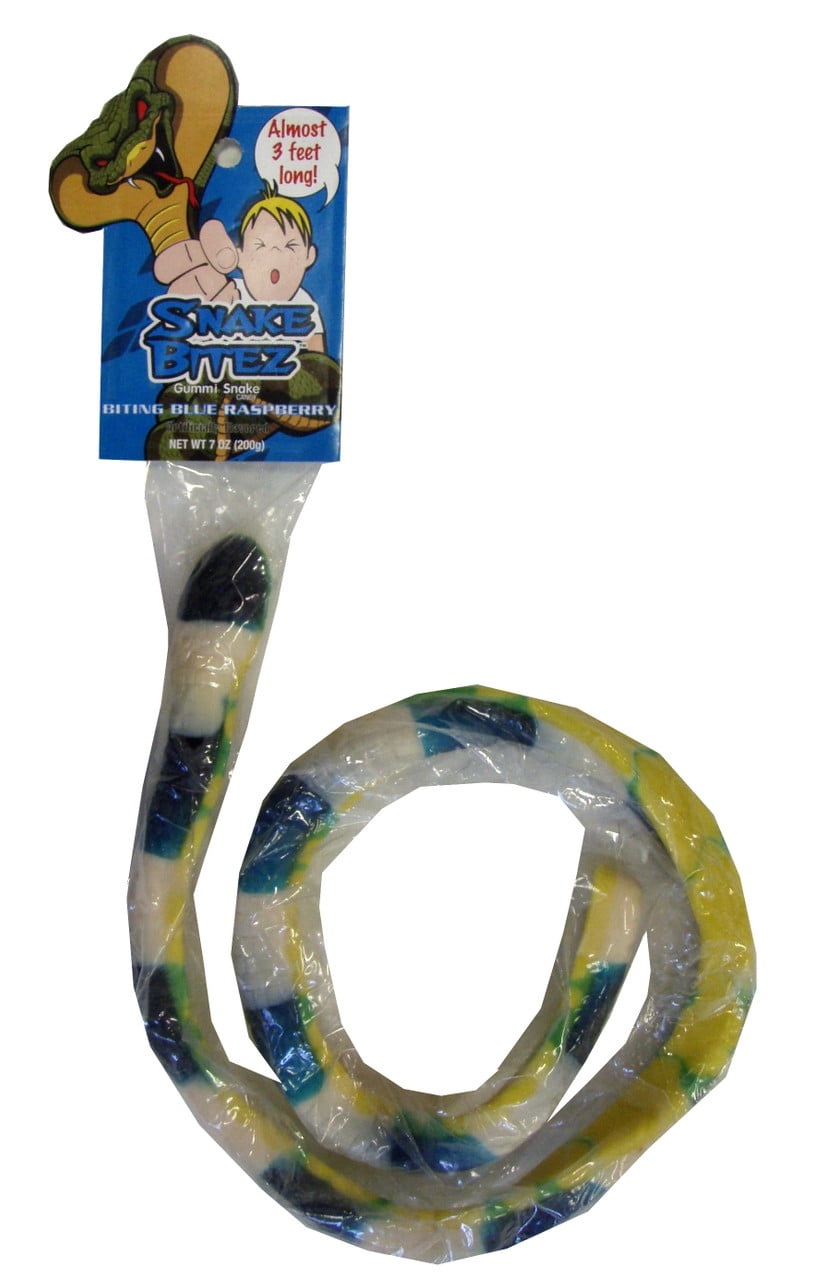 Taste of Nature Snake Bitez Gummy Snakes, Almost 3 Feet Long, 7 Ounce