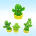 thumbnail image 3 of Estrés sensorial lindos juguetes de cactus para niños adultos adolescentes niños descompresión alivio de la presión juguetes calmantes, alivio de la ansiedad JM, 3 of 5