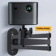 thumbnail image 2 of Projector Wall Mount Bracket With 5KG Load Capacity 360 Degree Adjustable Swiveling 1/4inch For Home Theater, 2 of 8