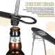 thumbnail image 5 of 2 Pack Flat Metal Bottle Opener & Spout Remover - Quick Key Opener (Black), 5 of 5