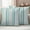 Grey Turquoise, variant on Black Grey Stripe Outdoor Waterproof Pillow Covers, Farmhouse Minimalist Striped Decorative Square Throw Pillowcase Sofa Cushion Sham for Patio/Couch/Chair, 26"x26" 2 Pack