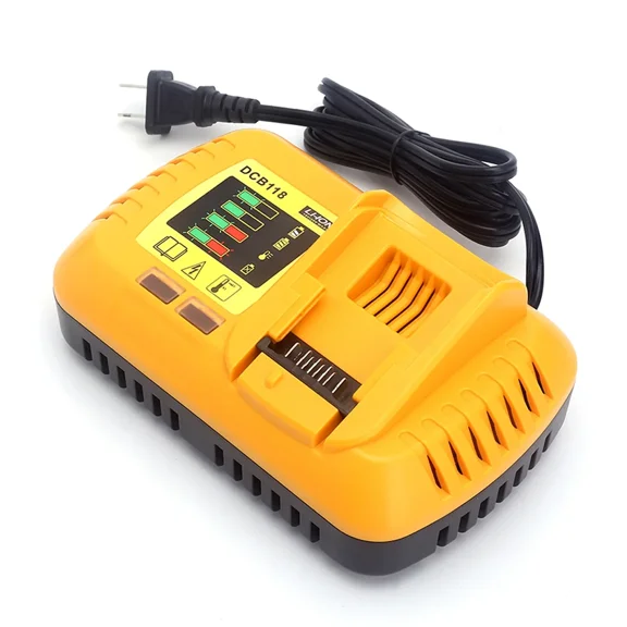 DCB118 for Dewalt Rapid Charge, Compatible with 20V MAX and 60V MAX DEWALT Batteries