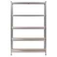 thumbnail image 4 of Muscle Rack 48"W x 18"D x 72"H 5-Shelf Garage Shelves, Silver, 4 of 8