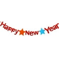 thumbnail image 1 of CTIRCHIU Colorful New Year Decorations Fabric Banner Assorted Color Photo Props for Families Friends 1 Set, 1 of 6