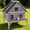 Standard-Gray(33.07"D x 43.32"W x 48.5"H), variant on Aivituvin Outdoor Cat House Weatherproof Large Feral Cat Shelter with 2-Layer, Wooden Cat Condo with Balcony, Escape Doors and Openable Back Door for Multiple Cats Indoor
