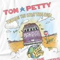 thumbnail image 2 of Tom Petty The Great Wipe Open Women's Boxy Cropped T-Shirt Casual Graphic Tee, 2 of 6
