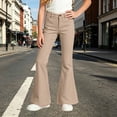 thumbnail image 5 of MuXiKeJi Clothes Girl Uniform Flare Leg Trouser High Waist Bootcut Dress Pants | Girl Uniform Flare Leg Trouser High Waist Bootcut Dress Pants, 5 of 7