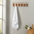 thumbnail image 3 of Great Bay Home Cotton Quick-Dry Textured Bath Towel, 54" x 27", Optic White, 3 of 6