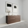 thumbnail image 4 of Nexera James Modern 6 Drawer Dresser, Truffle, 4 of 5