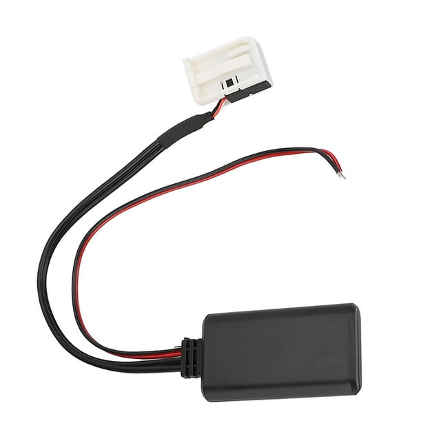 Cable adaptador Bluetooth de 12 pines para audio auxiliar compatible con Mercedes Benz