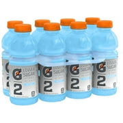 Gatorade G2 Lower Sugar Thirst Quencher Cool Blue Sports Drink, 20 fl oz, 8 Count Bottles