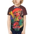 thumbnail image 4 of Splatoon Garçons Filles T-Shirt à Imprimé Graphique 3d Col Rond Manches Courtes, 4 of 7