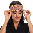 thumbnail image 4 of IAUYY Sleep Mask, Super Soft Eye Masks with Adjustable Strap, Lightweight Comfortable Blindfold,Perfect Blocks Light for Men Women Leopard Print Gradient, 4 of 7
