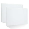 thumbnail image 1 of 2Pcs 1/4 Inch Thick HDPE Sheet 12 x 8 Inches High Density Polyethylene Sheets Rectangle Solid Plastic Board for Industrial Projects Engineering Home Decoration DIY Crafts White, 1 of 9