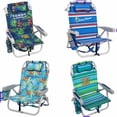thumbnail image 2 of Silla de playa Tommy Bahama, paquete de 2 rayas azules, 2 of 5