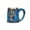 Blue, variant on Retro Zircon Relief Dragons Mug, Exquisite Stainless Steel Beer Mugs Coffee Cup Tea Mug, D&D Mythical Designs for Bar Home Decoration, 450ml/15oz