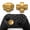 Metallic Gold, variant on QXWPBV Metal Replacement D-Pads for Xbox Elite Series 1 and 2, Black, 2 Piece