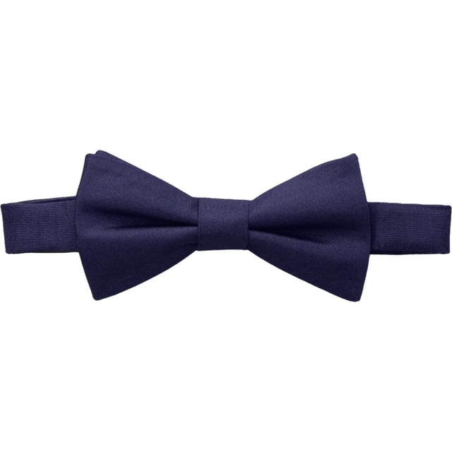 Tommy Hilfiger Men's Core Solid Bow Tie, Navy, One Size