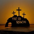 thumbnail image 6 of Viflosae Empty Tomb | He Is Risen | Religious Easter Scene Decor,Easter Resurrection Scene, 6 of 9